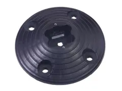 voet,v. hoofdcilinder,HxØ 50x200mm,ABS,zwart