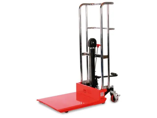 élévateur,force 400kg,plateforme Lxl 650x576mm,levage H 1210mm