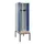 locker met bank,voor scheiding van kleding,HxBxD 2120x600x815mm,2vak
