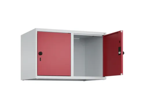 opzetkast,v. locker,2vak.,vak B 400mm,HxBxD 500x800x500mm,vleugeldeur