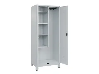 schoonmaakkast,HxBxD 1950x800x500mm,links 4vakken - 1