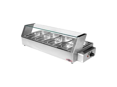 Tafel bain marie 4x 1/3 GN 40mm