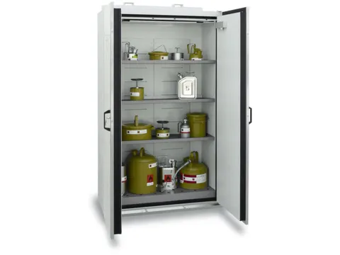 Veiligheidskast 1935x1190x598mm 2 Deuren Binnenzijde Rvs