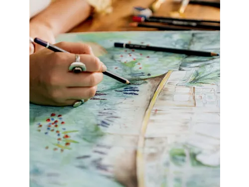 Aquarelpotlood Staedtler Mars Lumograph 24 kleuren