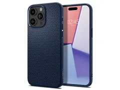 Spigen Liquid Air iPhone 15 Pro Max hoesje blauw