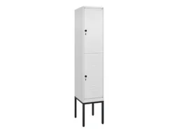 dubbeldekse locker,HxBxD 2120x400x500mm,1x2vak.,vak B 400mm
