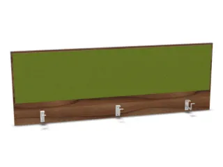 opzetpaneel bureau aanbouw achter NP-tiepolo nut BN7048-groen 1600mm - 1