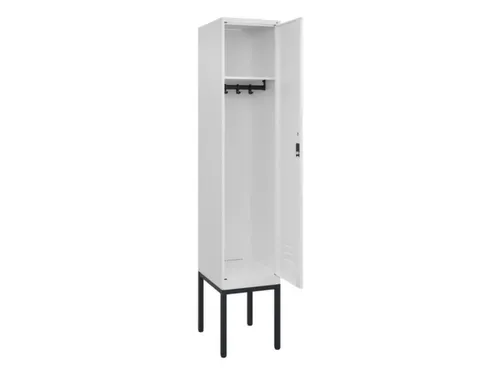 locker,HxBxD 2120x400x500mm,1vak,vak B 400mm,cil.-slot,voetonderstel