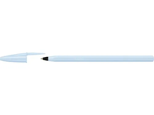 balpen Cristal Medium pastel doos van 20 stuks assorti
