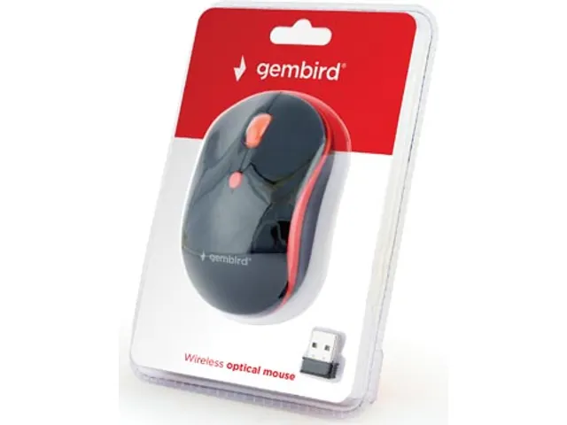 Draadloze Optische Muis, Rood