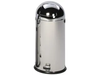 Push & Kick Afvalbak Rvs 33 Liter Hxd 690x375mm Met Voetpedaal - 1
