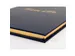 Livre d'or Balacron avec titre 100 pages blanches - 27x22 cm vertical