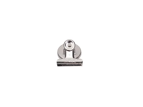 Papierklem MAUL Bulldog met magneet 30mm capaciteit 10mm zilver