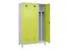 armoire vestiaire noir et blanc,HxlxP 1950x1200x500mm,3compart.