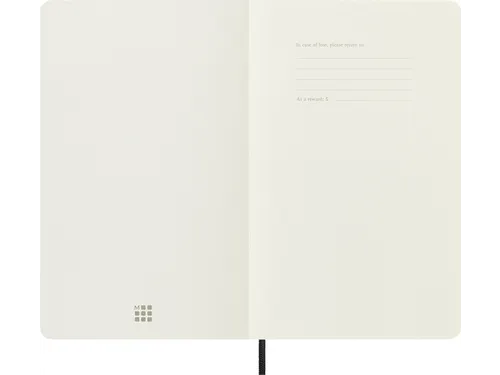 Notitieboek Moleskine large 130x210mm dots soft cover zwart