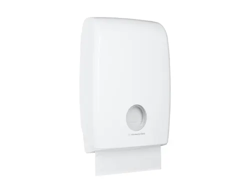 Handdoekdispenser Kimberly Clark Aquarius m-vouw wit U7023