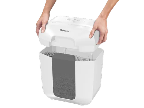 Papiervernietiger Fellowes LX25 4x37mm wit