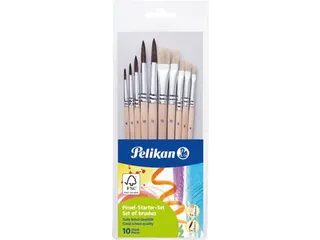 Penselenset , Blister Van 10 Stuks - 2