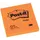 Memoblok Post-it 654 76x76mm oranje 100 vel