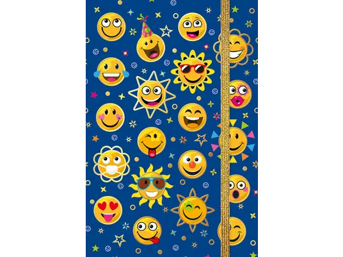 Notitieboekje smiley's/TC/150-110mm/Multi/Papier