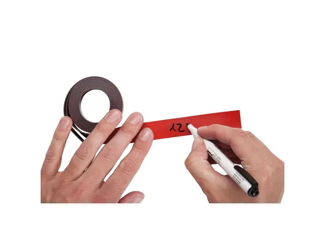 Magnetische Stroken 20mmx1m 2 Stuks Rood