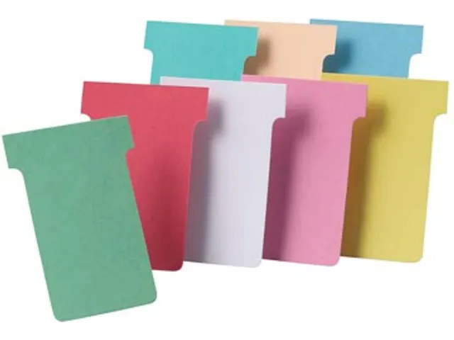 Nobo T-Planbordkaarten Index 4 180x124 mm Groen