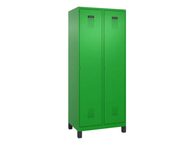 locker voor scheiding van kleding,HxBxD 1950x800x500mm,2vak