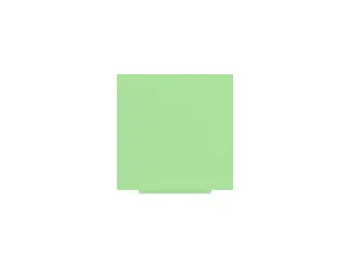 Whiteboard Rocada Skincolour 100x100cm groen gelakt - 1