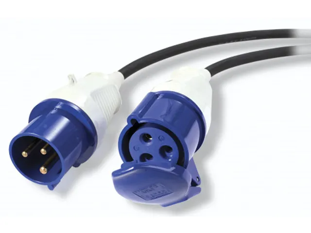 Modular IT Power Distribution Cable Extender 3 Wire 16A IEC309 480cm