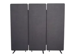 Geluiddempende scheidingswandset,HxBxD 1680x1830x350mm,hoek 90°