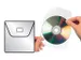 Cd/dvd Hoes 3L 127x127mm met klep zelfklevend transparant 100stuks