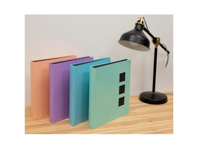 Fotoalbum 60p zwrt 2 9x32cm AQUAREL groen