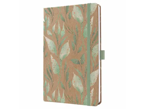 Weekagenda Pure A5 2026 (NL/FR/EN/DU) Sparkle Leaves Hardcover