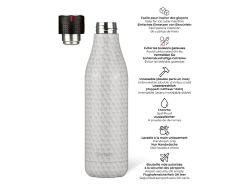 Thermosfles Les Artistes Paris 750ml Honeycomb