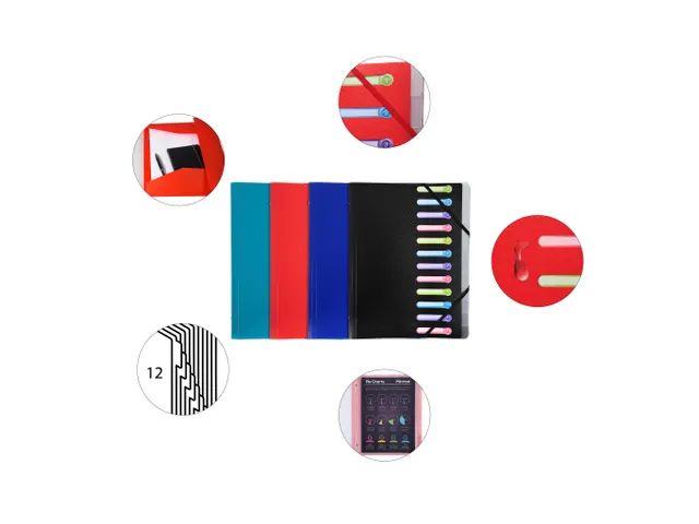 Sorteermap PP venste rs 12 vak geass.