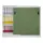 schuifdeurkast,HxBxD 1200x1500x600mm,RAL7035,front RAL6011