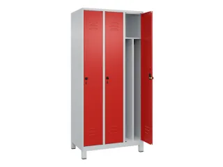 locker voor scheiding van kleding,HxBxD 1950x900x500mm,3vak - 2