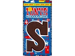 Chocoladeletter Tonys Chocolonely S puur 90 gram