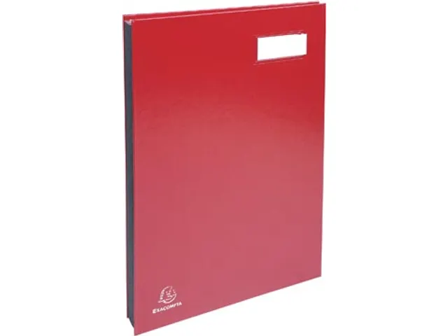 Handtekenmap Voor 24 X 35 Cm Pvc Rood