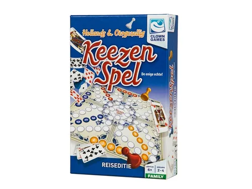 Clown Games Keezen Spel Reiseditie 6+