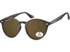 Zonnebril Montana met bruin gepolariseerd rond glas turtle