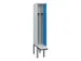 locker voor scheiding van kleding,HxBxD 2120x300x815mm,1vak