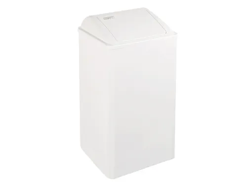 Afvalbak Wit 65 Liter Met Push Klep