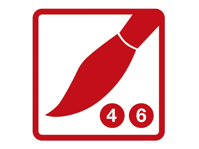 Penselenset Eberhard Faber synthetisch maat 4-6-8-12