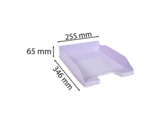 Brievenbak COMBO Pas tel mauve glossy - 6