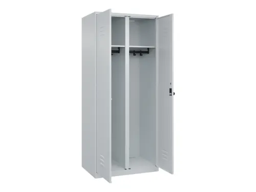 locker voor scheiding van kleding,HxBxD 1850x800x500mm,2vak