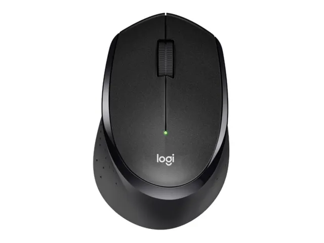Muis Logitech M330 silent plus zwart draadloos