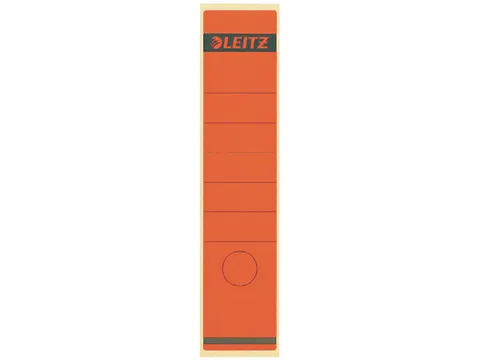 Rugetiket Leitz 1640 62x285mm Rood zelfklevend