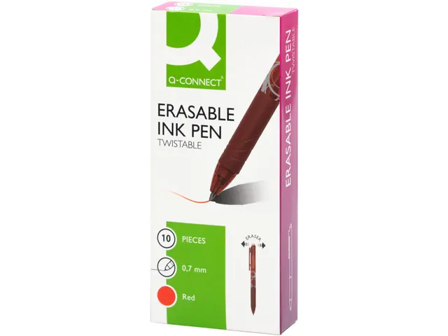 Roller À Encre Gel, Effaçable, Rouge