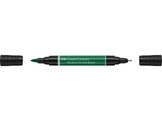 Tekenstift Faber-Castell Pitt Artist Pen duo marker 264 donker phthalo - 3